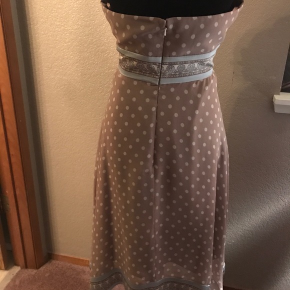 BCBG Max Azria Halter Dress Sz 12 - Picture 4 of 6